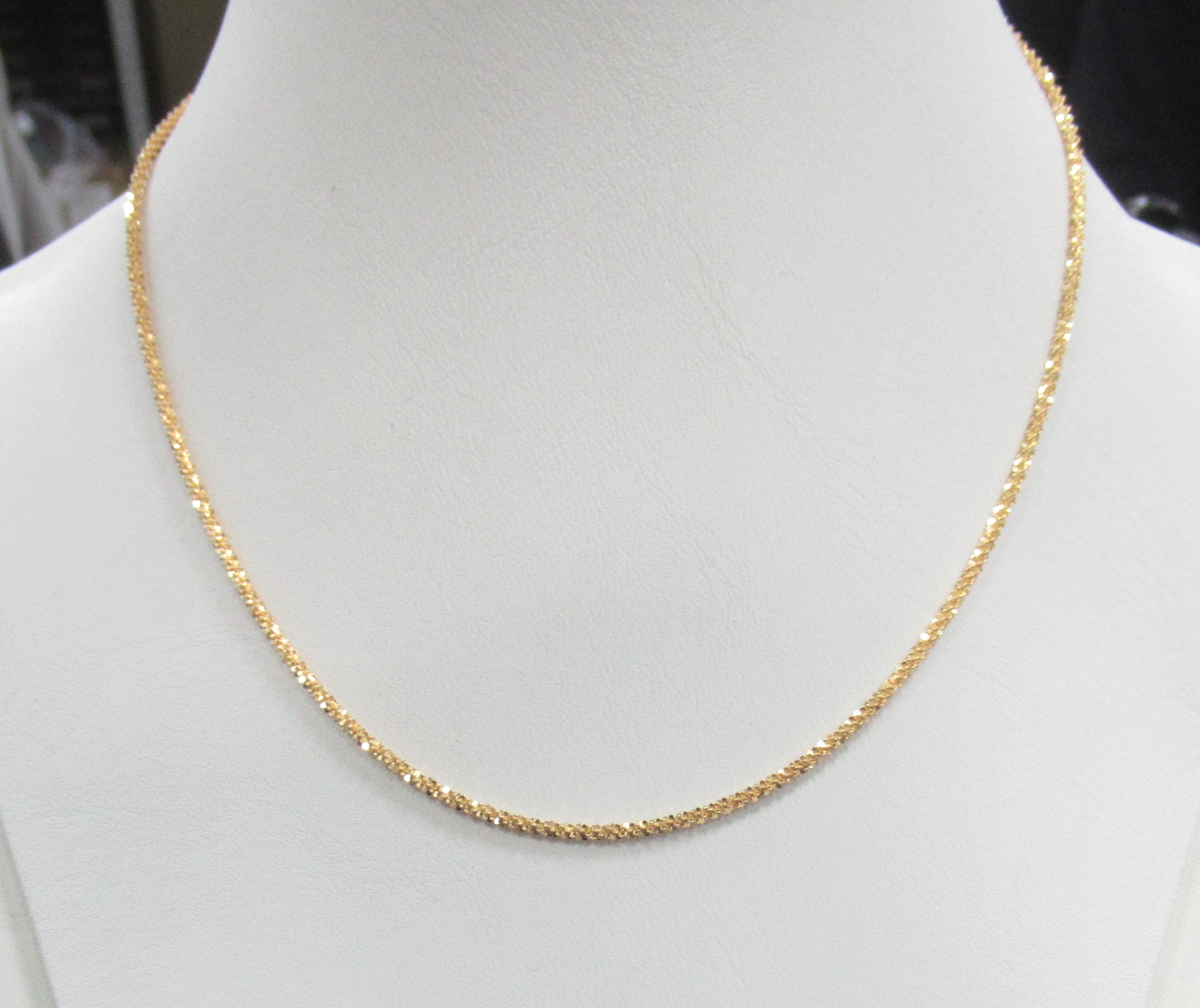 Серебряная цепь плетение "Крис-Крос"